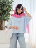 مانتو پانچ ملینا کد 8136 - تصویر 3