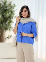 مانتو پانچ ملینا کد 8136 - تصویر 21