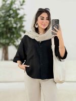 مانتو آستین پاکتی تالیا کد 8143 - تصویر 12