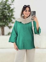 مانتو آستین پاگن آرونا کد 8154 - تصویر 12
