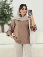 مانتو آستین پاگن آرونا کد 8154 - تصویر 15