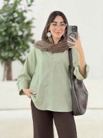 مانتو آستین پاگن آرونا کد 8154 - تصویر 8