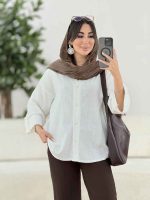 مانتو آستین پاگن آرونا کد 8154 - تصویر 11