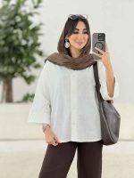 مانتو آستین پاگن آرونا کد 8154 - تصویر 17