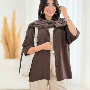 مانتو سیلک تک جیب کد 8140