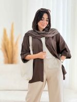 مانتو سیلک تک جیب کد 8140 - تصویر 16