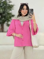 مانتو آستین پاکتی نازیلا کد 8184 - تصویر 11