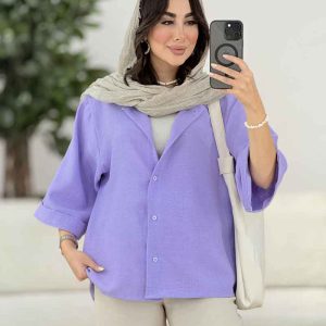 مانتو آستین پاکتی نازیلا کد 8184