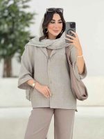 مانتو آستین پاکتی نازیلا کد 8184 - تصویر 14