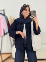 مانتو پشت پیله لیدا کد 8200 - تصویر 16