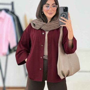 مانتو پشت پیله لیدا کد 8200
