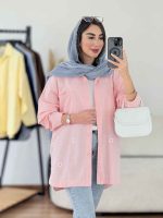 مانتو طرح گل بابونه کد 8199 - تصویر 4