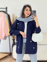 مانتو طرح گل بابونه کد 8199 - تصویر 23