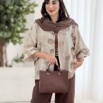 مانتو طرح قاصدک کد 8208