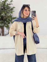 مانتو جیب نما چکاوک کد 7866 - تصویر 29