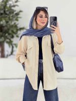 مانتو جیب نما چکاوک کد 7866 - تصویر 28