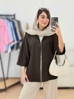 مانتو تک جیب آستین پاگن آندیا کد 8307 - تصویر 32