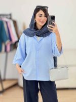 مانتو تک جیب آستین پاگن آندیا کد 8307 - تصویر 18