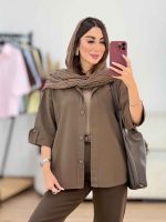 مانتو آستین پاگن ثنا کد 8333 - تصویر 25