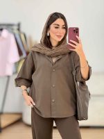 مانتو آستین پاگن ثنا کد 8333 - تصویر 12
