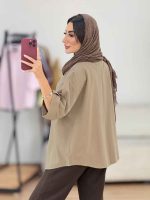 مانتو آستین پاگن ثنا کد 8333 - تصویر 23