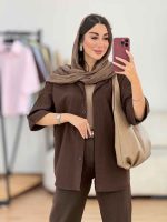 مانتو آستین پاگن ثنا کد 8333 - تصویر 30