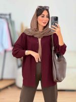 مانتو پشت پاپیون کد 8217 - تصویر 5