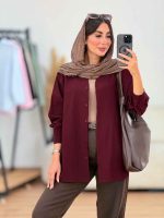 مانتو پشت پاپیون کد 8217 - تصویر 12