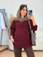 مانتو پشت پاپیون کد 8217 - تصویر 19
