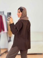 مانتو پشت پاپیون کد 8217 - تصویر 22