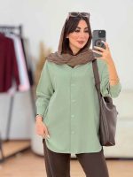 مانتو پشت پاپیون کد 8217 - تصویر 6