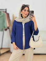مانتو برش دار هلالی کد 8306 - تصویر 13