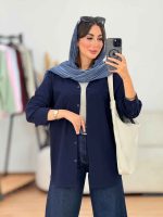 مانتو پشت پاپیون کد 8217 - تصویر 16