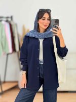 مانتو پشت پاپیون کد 8217 - تصویر 2