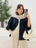 مانتو آستین پاکتی یگانه کد 8332 - تصویر 17