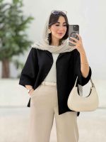 مانتو آستین پاکتی یگانه کد 8332 - تصویر 8