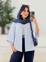 مانتو آستین پاکتی یگانه کد 8332 - تصویر 25