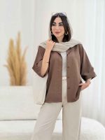 مانتو آستین پاکتی رونیکا کد 8207 - تصویر 10
