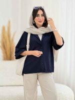مانتو آستین پاکتی رونیکا کد 8207 - تصویر 7