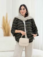مانتو طرح دار رامونا کد 8165 - تصویر 9