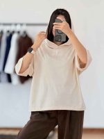 تیشرت باکسی کلاهدار کد 8213 - تصویر 3