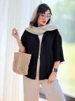 مانتو آستین پاگن اسرا کد 8210 - تصویر 8