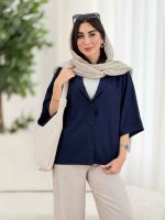 مانتو آستین پاکتی نارمیلا کد 8166 - تصویر 6