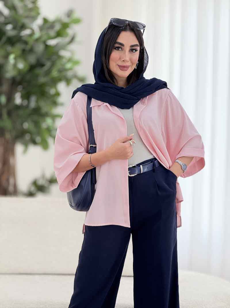 مانتو آستین پاکتی نارمیلا کد 8166
