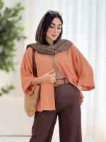 مانتو تک جیب سونیا کد 8204 - تصویر 2