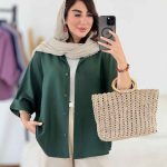 مانتو پانچ آرامش کد 8138
