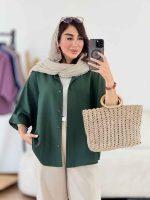 مانتو پانچ آرامش کد 8138