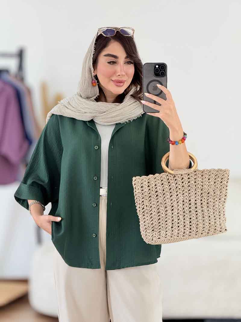 مانتو پانچ آرامش کد 8138