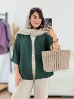 مانتو پانچ آرامش کد 8138 - تصویر 6