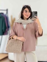 مانتو پانچ آرامش کد 8138 - تصویر 8